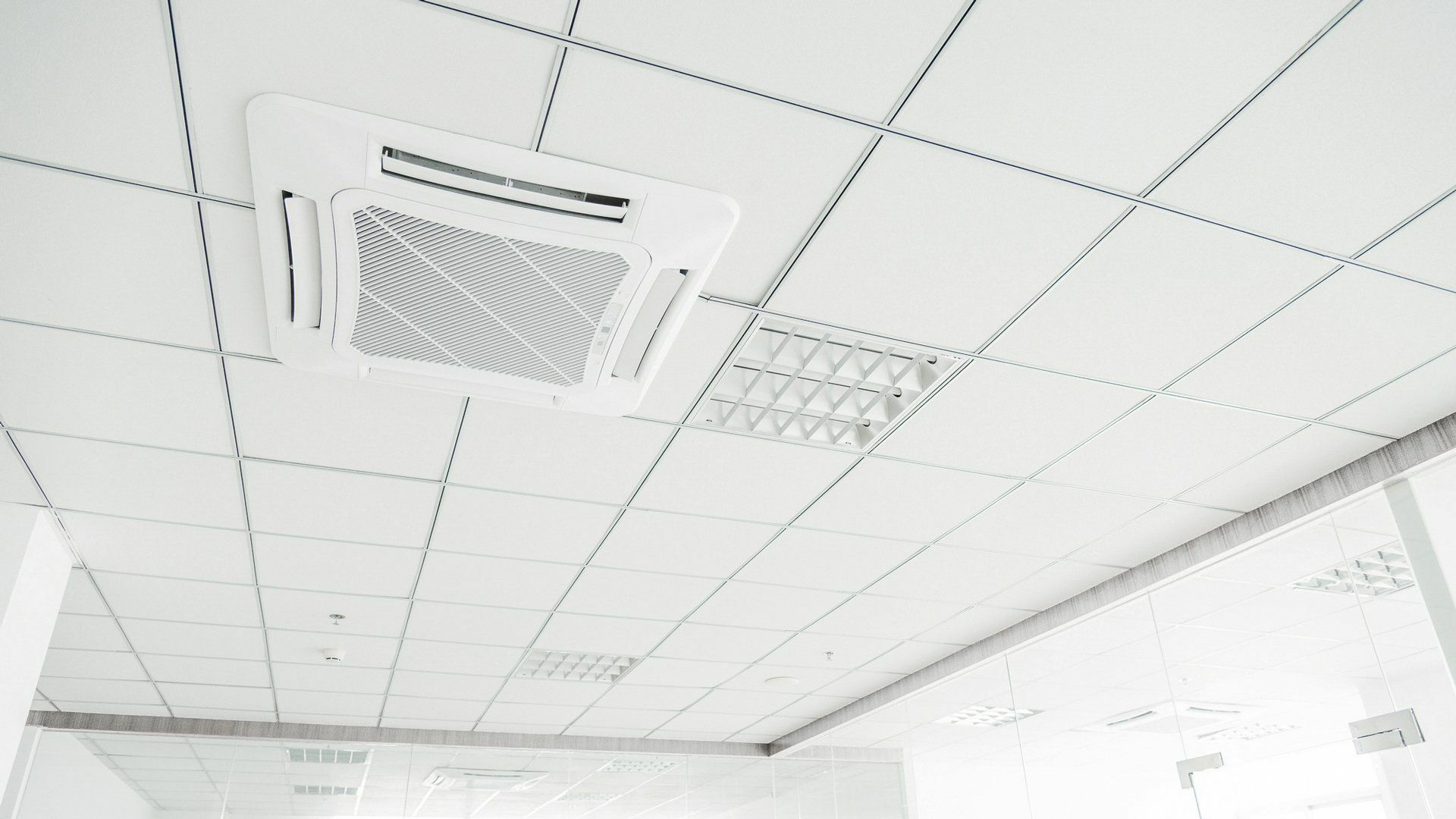 Klimaanlagensystem im Raum